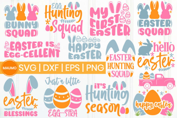 13 Happy Easter Svg Bundle - Download Now