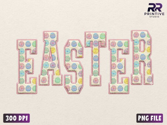 Easter Faux Yarn Latch Hook PNG - Download Now