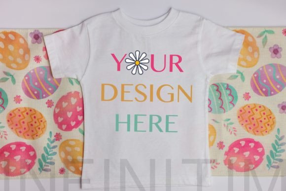 Easter Tshirt Mockup Kids Shirt Mock Up - Download Now