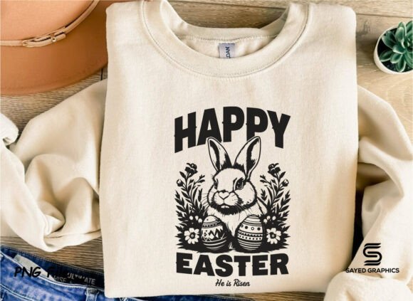 Happy Easter Eggs Bunny Spring Png - Download Now