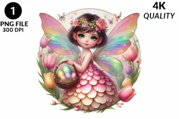 Fairy Easter Eggs PNG Clipart Cute - Download Now