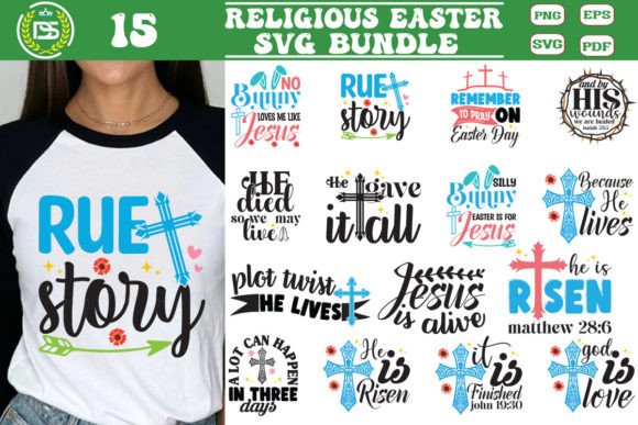 Religious Easter Bundle SVG - Download Now