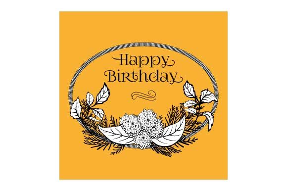Happy Birthday Card Design Element - Download Now
