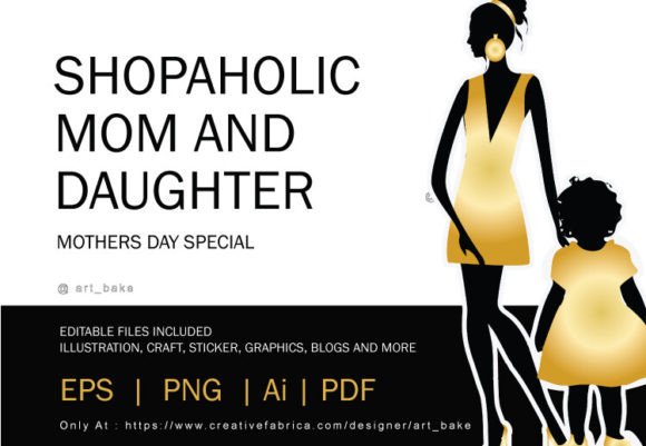 Shopaholic Mom and Daughter - Download Now